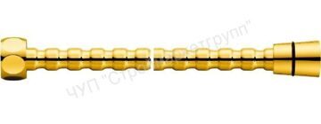 Шланг для душа с крупными кольцами 150 cm Frap F42 золото