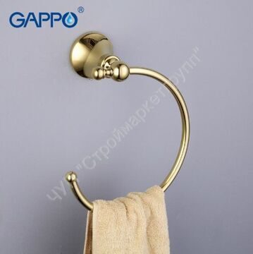 Держатель для полотенца Gappo G1404 золото