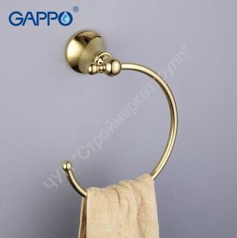 Держатель для полотенца Gappo G1404 золото