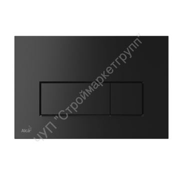 Кнопка управления для скрытых систем инсталляции AlcaPlast M578 черный-мат