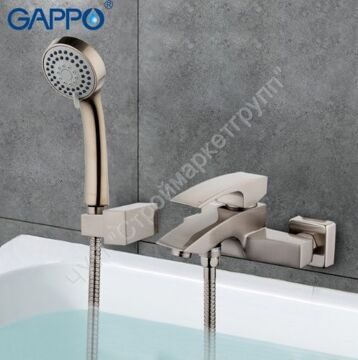 Смеситель для ванны Gappo JACOB G3007-5 сатин