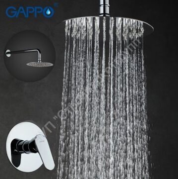 Встроенный смеситель для ванны с 1 функцией Gappo G7101