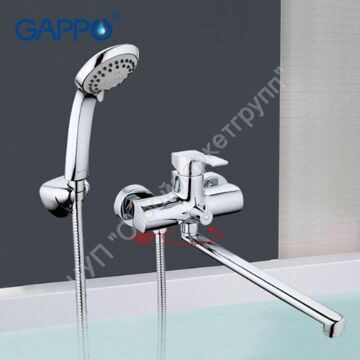 Смеситель для ванны с изливом 35 cm Gappo MOSSOW G2208