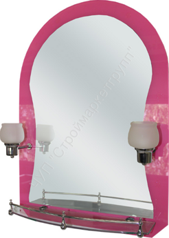 Зеркало со светильниками 700х500 mm Frap F652-04