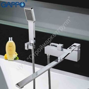 Смеситель для ванны с изливом 35 cm Gappo BROOK G2240