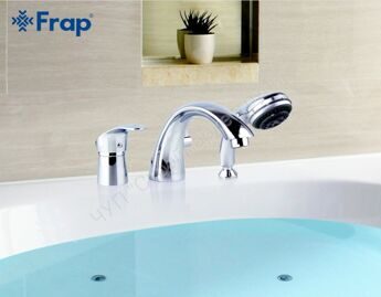 Смеситель для ванны на 3 отверстия Frap F1121