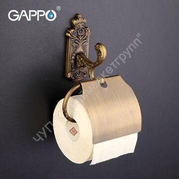 Держатель для туалетной бумаги Gappo G3603 под бронзу