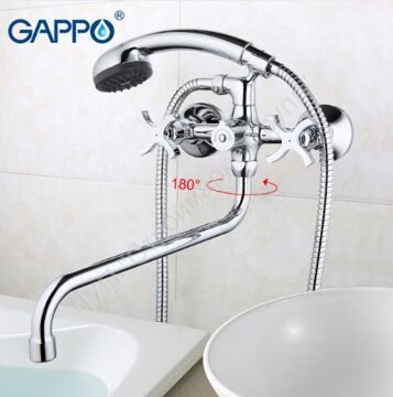 Смеситель для ванны с изливом 35 cm Gappo G2243