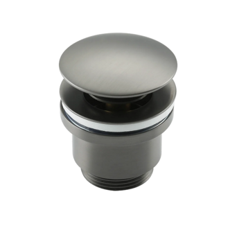 Донный клапан универсальный Frap F62-9 оружейная сталь