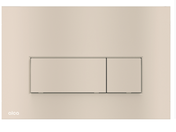 Кнопка управления для скрытых систем инсталляции AlcaPlast M57-N-M NICKEL-матовый