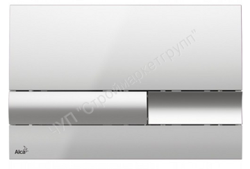 Кнопка управления для скрытых систем инсталляции, xром/глянец Alca plast M1741