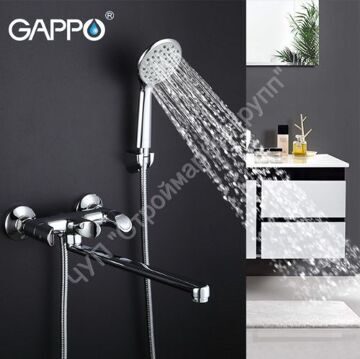 Смеситель для ванны с изливом 35 cm Gappo MANGOO G2241