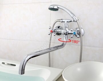 Смеситель для ванны с изливом 36 cm Frap F2619 (восстановлен)