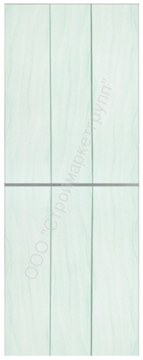 Экран-дверка Comfort Alumin 73х200 см Волна зеленая