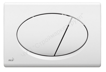 Кнопка управления для скрытых систем инсталляции, белый Alca plast M70-BL-01