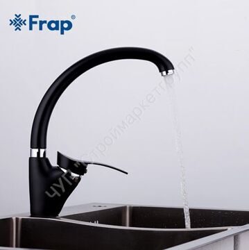 Смеситель для кухни Frap F4101-11 черный
