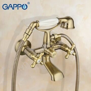 Смеситель для ванны Gappo SOFIA G3263-4 под бронзу